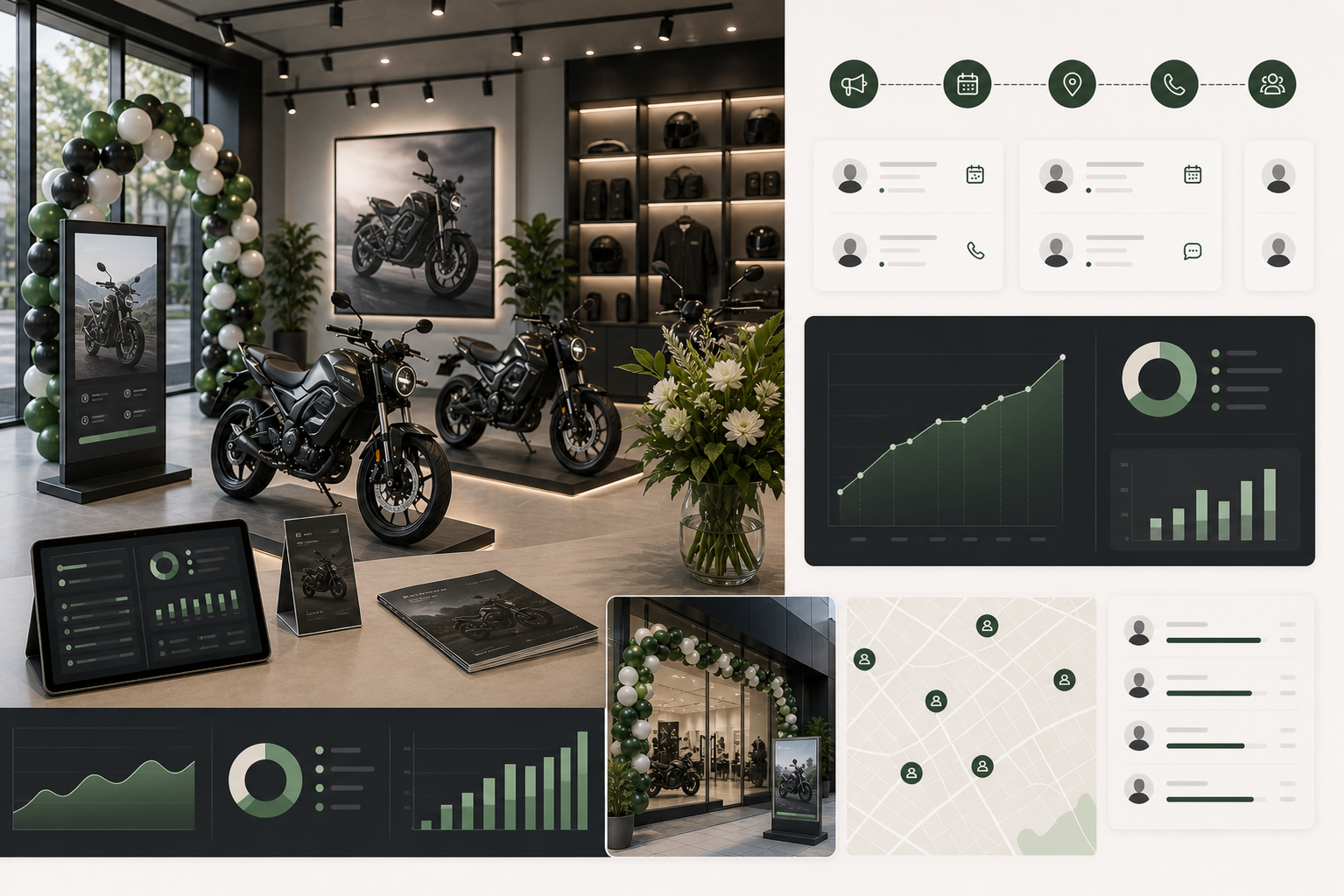 Revolt showroom launch campaign visual